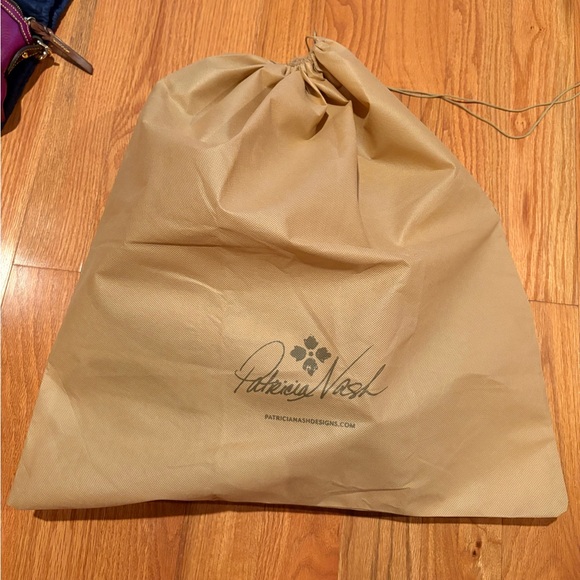 Patricia Nash Brown Die Cut Leather Tote - Perfect Condition! - Picture 4 of 4